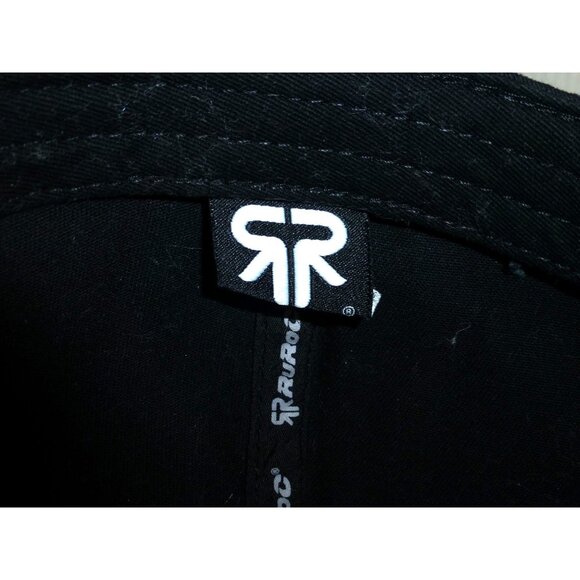 Ruroc Team Motorcycles Biker Snapback Hat Ball Cap in Black - Picture 8 of 8